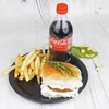 Cheese Mayo Vada Pav + French Fries + 250ml Cold Drink